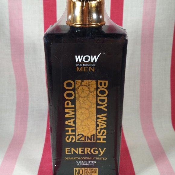 WOW Skin Science Energy 2-in-1 Shampoo & Body Wash For Men - Picture 4 of 11